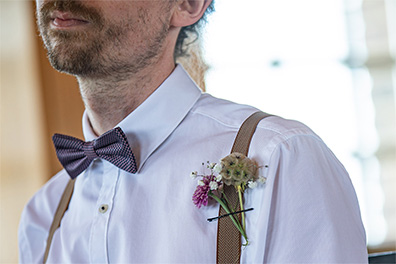 Hochzeitsfotos der standesamtlichen Trauung im Hochzeitsturm auf der Mathildenhöhe in Darmstadt