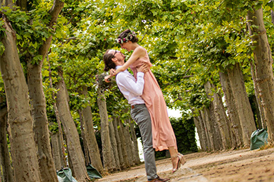 Hochzeitsfotos der standesamtlichen Trauung im Hochzeitsturm auf der Mathildenhöhe in Darmstadt