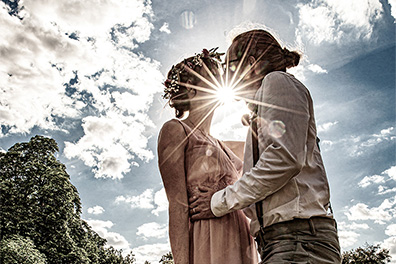 Hochzeitsfotos der standesamtlichen Trauung im Hochzeitsturm auf der Mathildenhöhe in Darmstadt