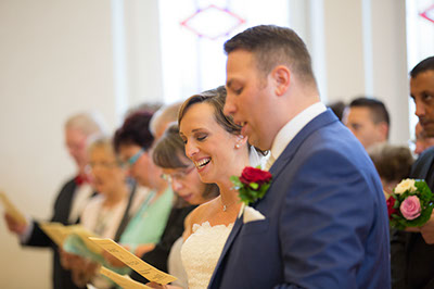 Hochzeitsfotografie des Brautpaares Ariane und Thorsten in Velbert-Neviges, Mettmann und Ratingen