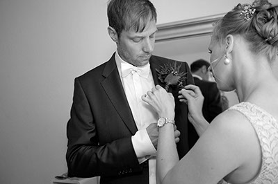 Die Hochzeitsfotos im Lotharinger Kloster in Münster und während der Scheunenhochzeit im Münsterland