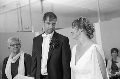 Die Hochzeitsfotos im Lotharinger Kloster in Münster und während der Scheunenhochzeit im Münsterland