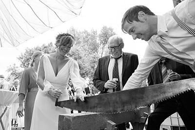 Die Hochzeitsfotos im Lotharinger Kloster in Münster und während der Scheunenhochzeit im Münsterland