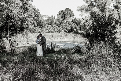 Schönes Hochzeitsfoto von Chrissy & Christian in Mettmann, Ratingen