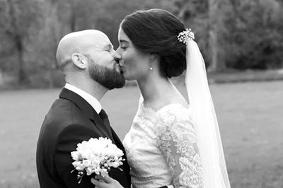 Hochzeitfoto der kirchlichen Trauung in der Neanderkirche und in der Olive in Erkrath-Hochdahl