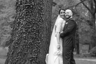 Hochzeitfoto der kirchlichen Trauung in der Neanderkirche und in der Olive in Erkrath-Hochdahl