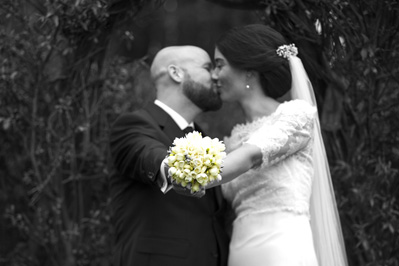 Hochzeitfoto der kirchlichen Trauung in der Neanderkirche und in der Olive in Erkrath-Hochdahl