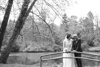 Hochzeitfoto der kirchlichen Trauung in der Neanderkirche und in der Olive in Erkrath-Hochdahl