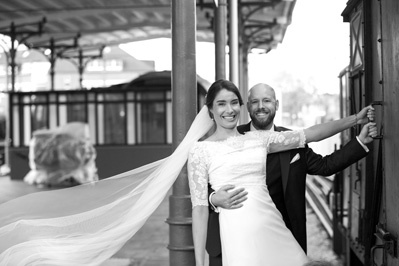 Hochzeitfoto der kirchlichen Trauung in der Neanderkirche und in der Olive in Erkrath-Hochdahl