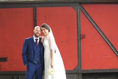 Hochzeitfoto der kirchlichen Trauung in der Neanderkirche und in der Olive in Erkrath-Hochdahl