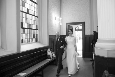 Hochzeitfoto der kirchlichen Trauung in der Neanderkirche und in der Olive in Erkrath-Hochdahl