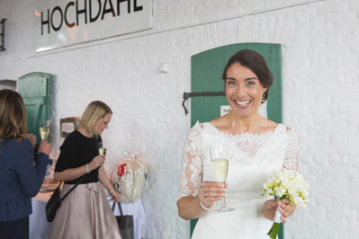 Hochzeitfoto der kirchlichen Trauung in der Neanderkirche und in der Olive in Erkrath-Hochdahl