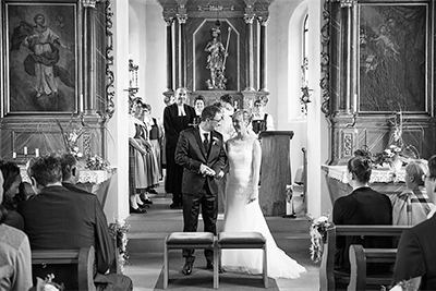 Hochzeitsfotos von Claudia und Oliver in Sarnen in der Schweiz 