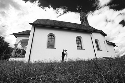 Hochzeitsfotos von Claudia und Oliver in Sarnen in der Schweiz 