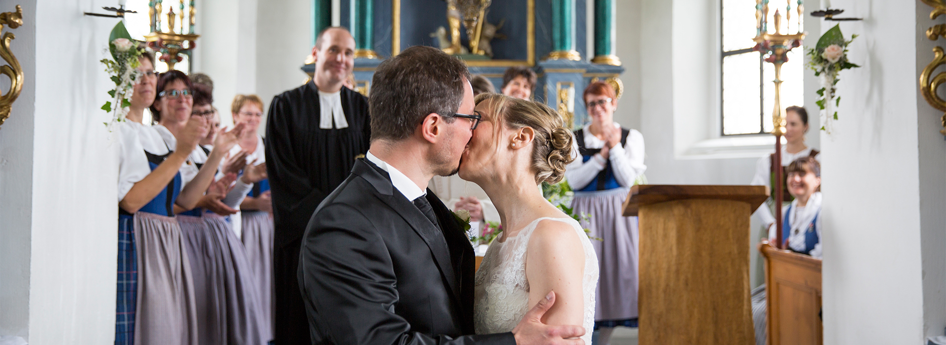 Hochzeitsfoto von Claudia & Oliver in Sarnen, Schweiz