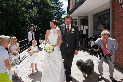 Hochzeitfoto auf Gut Höhne 