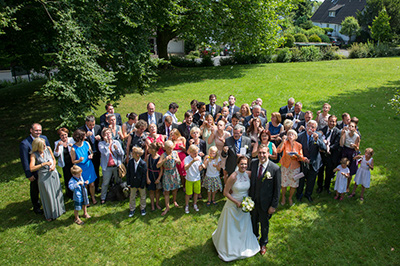 Hochzeitfoto auf Gut Höhne 