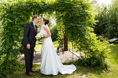 Hochzeitfoto auf Gut Höhne 