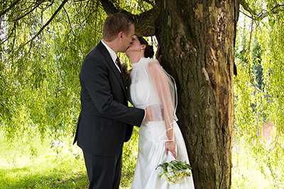 Hochzeitfoto auf Gut Höhne 