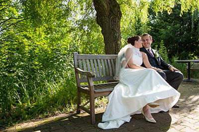 Hochzeitfoto auf Gut Höhne 