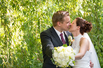 Hochzeitfoto auf Gut Höhne 