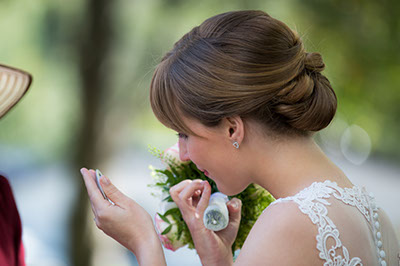 Hochzeitsfotografie des Brautpaares Domonique und Thomas in Haan-Gruiten und auf Schloß Lüntenbeck in Wuppertal