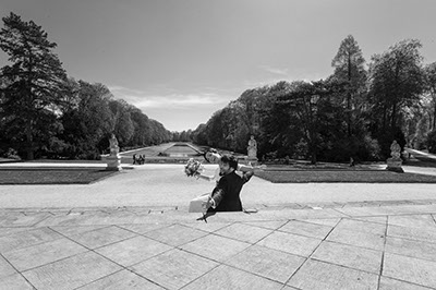 Hochzeitsfotos im Benrather Schloß in Düsseldorf 