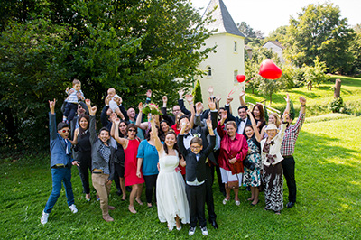 Hochzeitfoto auf Gut Höhne 