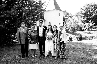 Hochzeitfoto auf Gut Höhne 