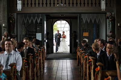 Hochzeitfoto im Haus Unterbach in Erkrath 