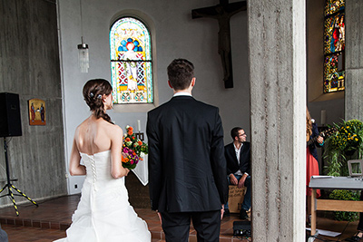 Hochzeitfoto im Haus Unterbach in Erkrath 