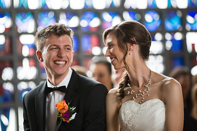 Hochzeitfoto im Haus Unterbach in Erkrath 