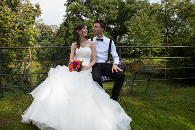 Hochzeitfoto im Haus Unterbach in Erkrath 