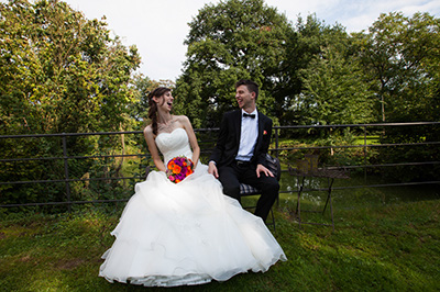 Hochzeitfoto im Haus Unterbach in Erkrath 