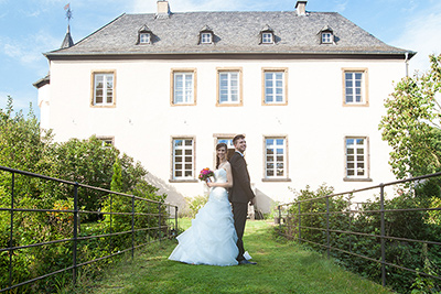 Hochzeitfoto im Haus Unterbach in Erkrath 