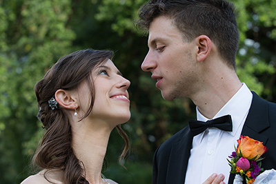 Hochzeitfoto im Haus Unterbach in Erkrath 