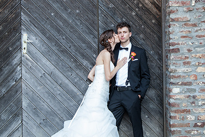 Hochzeitfoto im Haus Unterbach in Erkrath 