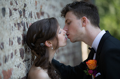 Hochzeitfoto im Haus Unterbach in Erkrath 