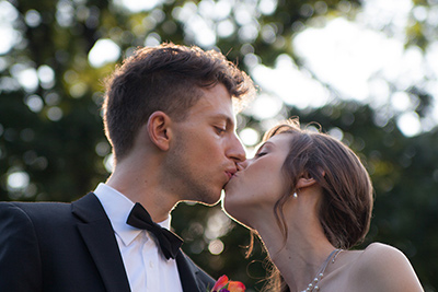 Hochzeitfoto im Haus Unterbach in Erkrath 