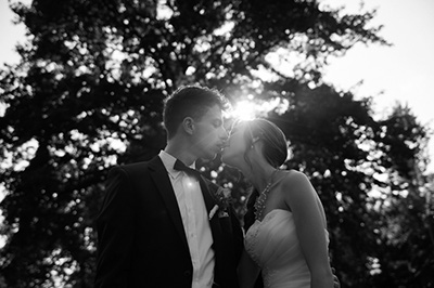 Hochzeitfoto im Haus Unterbach in Erkrath 