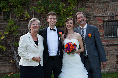 Hochzeitfoto im Haus Unterbach in Erkrath 