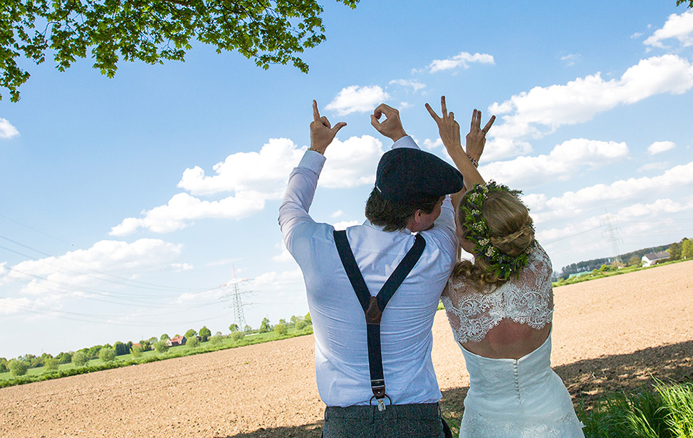 Die Hochzeitsfotos von Janina & Dennis