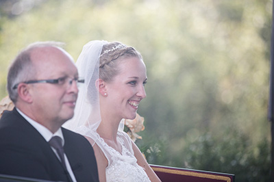 Hochzeitfoto im Haus Unterbach in Erkrath 