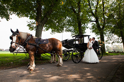 Hochzeitfoto im Haus Unterbach in Erkrath 