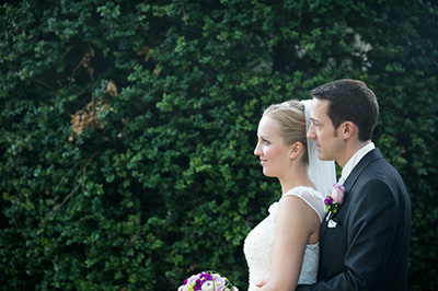 Hochzeitfoto im Haus Unterbach in Erkrath 