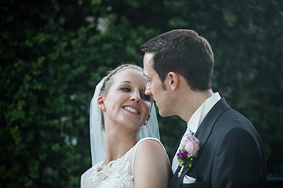 Hochzeitfoto im Haus Unterbach in Erkrath 