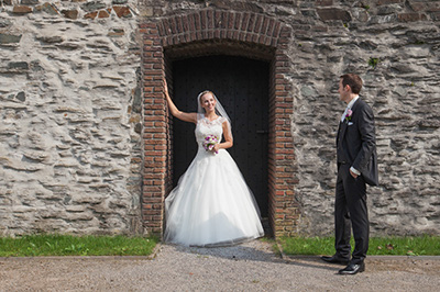 Hochzeitfoto im Haus Unterbach in Erkrath 