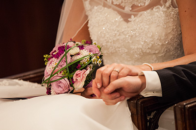 Hochzeitfoto im Haus Unterbach in Erkrath 