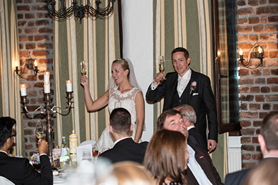 Hochzeitfoto im Haus Unterbach in Erkrath 