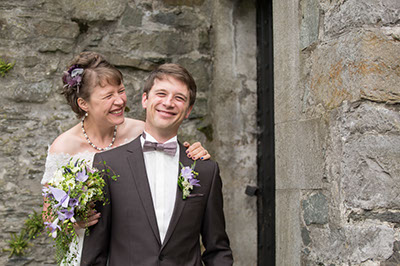 Hochzeitsfotografie des Brautpaares Julia und Christoph in Mettmann und Düsseldorf